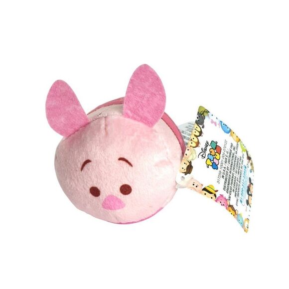 Disney Tsum Tsum Piglet Winnie the Pooh Mini 3.5" Plush Pink Toy Character Gift - Picture 2 of 9